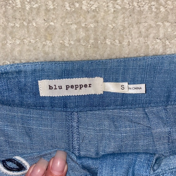 Adorable embroider button up skirt. - Picture 2 of 2